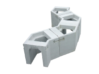 PU可変側溝 135°ベント